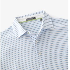 TASC Cloud Lightweight Polo Brookline Stripe